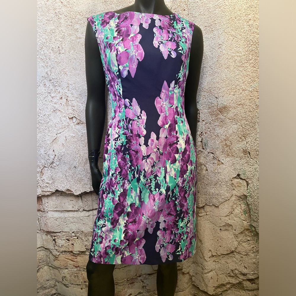 Adrianna Papell Spring Floral Dress